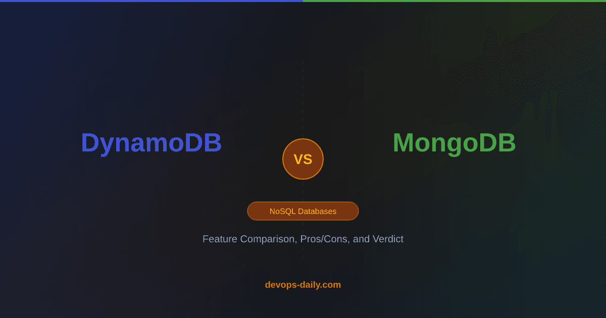 DynamoDB vs MongoDB