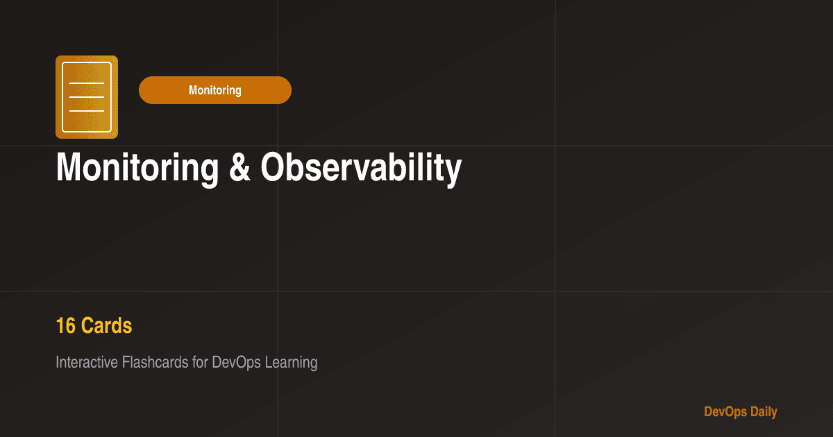 Monitoring & Observability